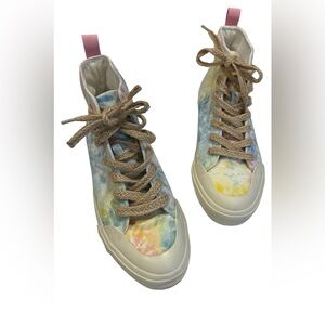 Dolce Vita Brycen Lifestyle Women’s 9 Men’s 7 High Tops Tie Dye Funky Super Cute